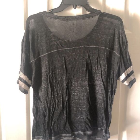 SO black sheer perfect baseball tee size M - Picture 2 of 2